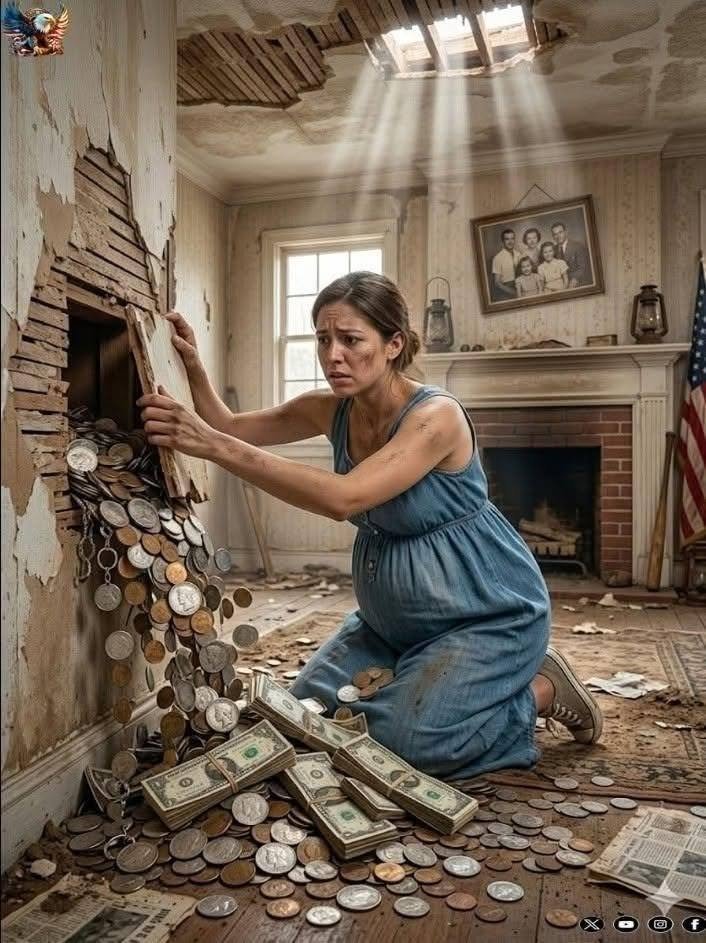 A pregnant widow bought a house for almost nothing