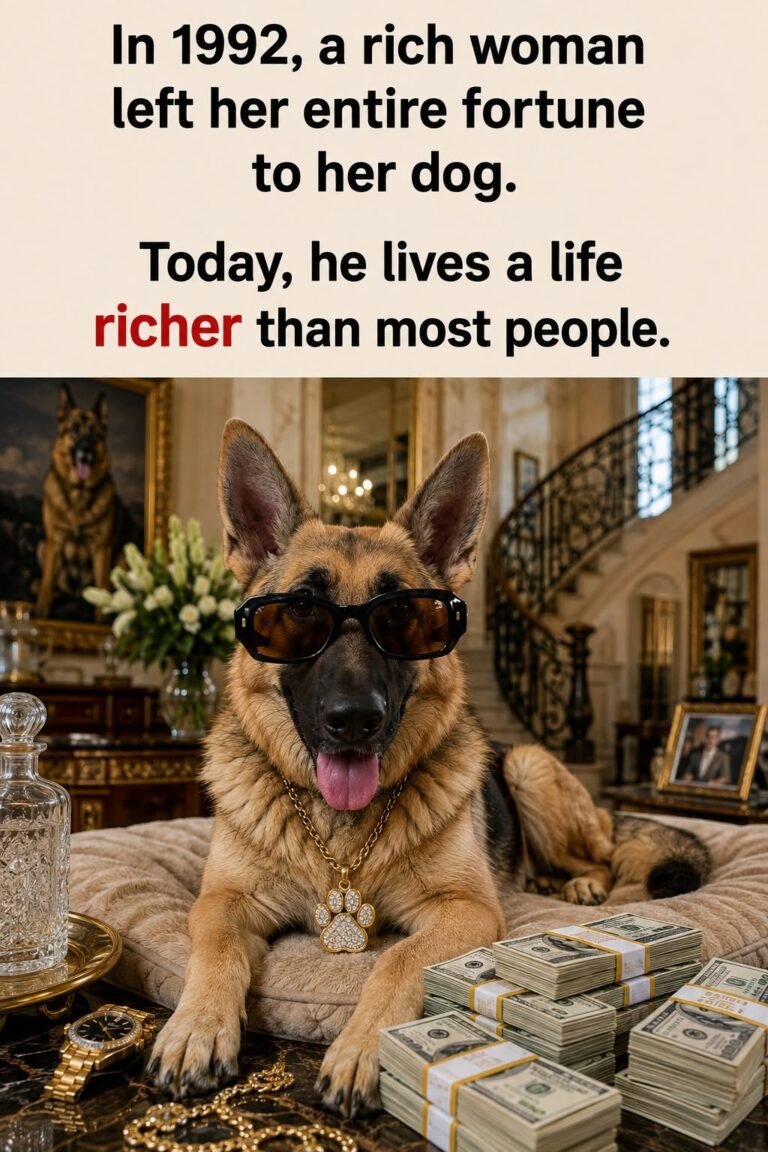 The Dog Who Inherited Millions From His Owner… You Won’t Believe How He Lives Today