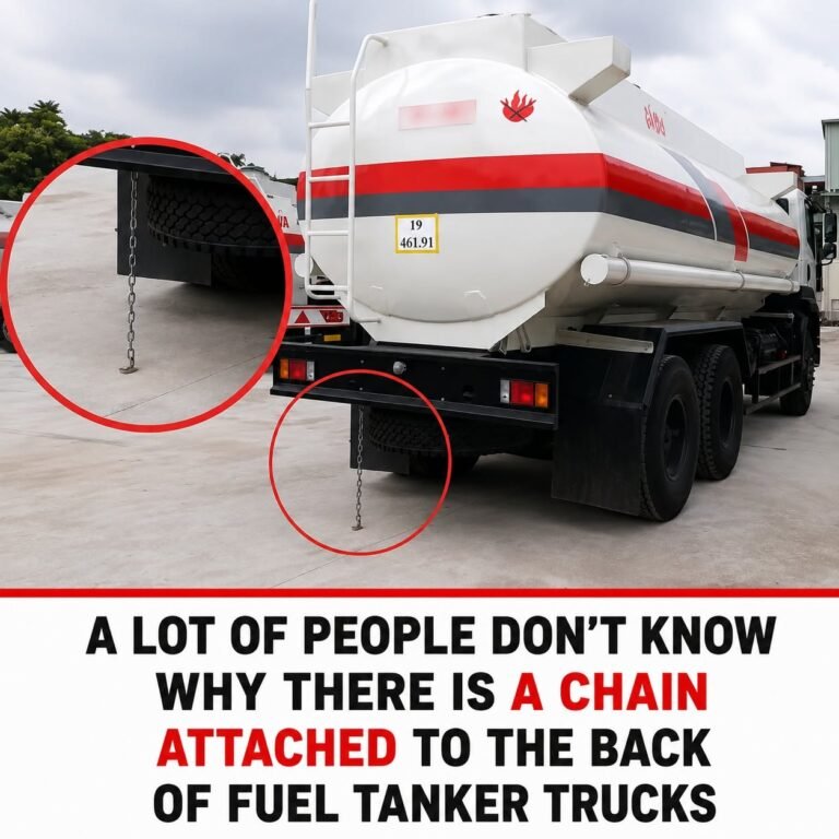 The secrets of the mysterious tanker truck chain