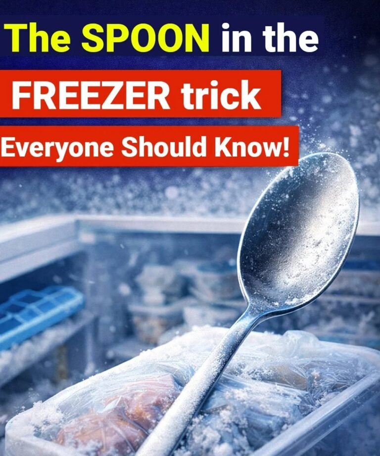 My neighbor told me why she always keeps a spoon in the freezer. How did I live without this trick for 50 years?