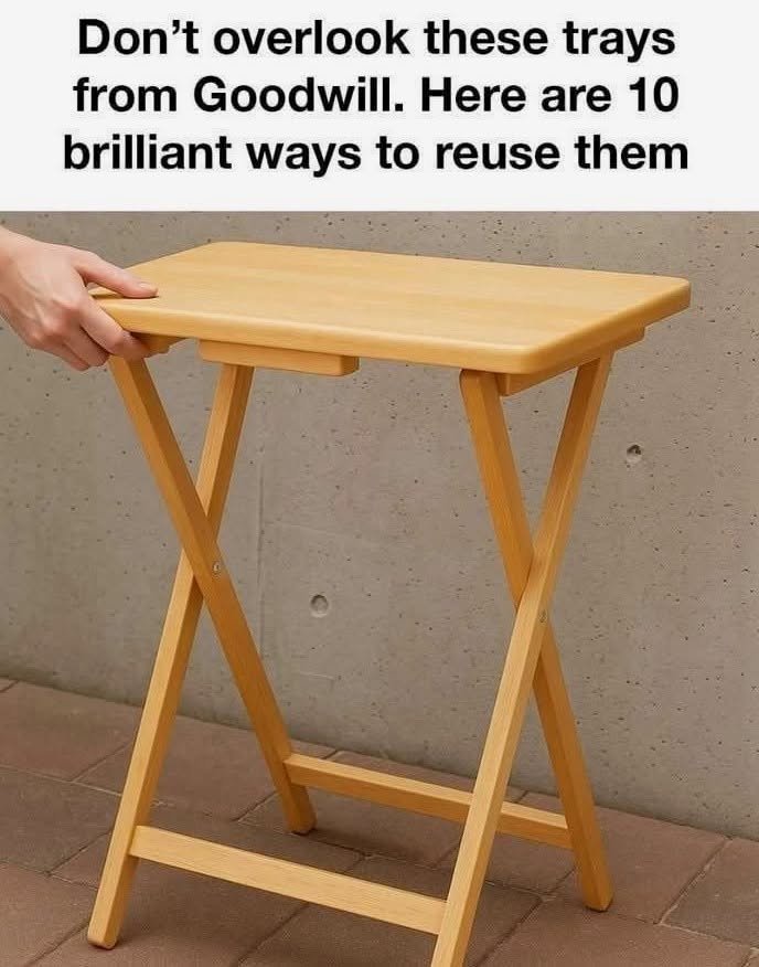 Don’t overlook these trays from Goodwill. Here are 10 brilliant ways to reuse them