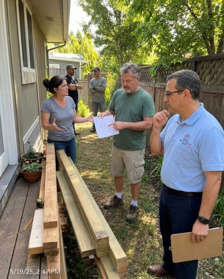 My Neighbor Tore Down My Fence for Her Dream Deck — Five Inches of Cedar Stopped the Entire Renovation
