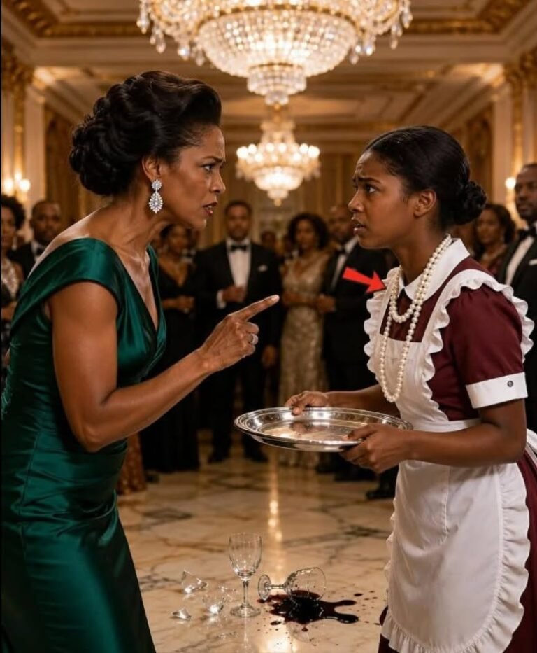 “That Necklace Belonged to My Daughter!” the Billionaire Screamed… Until the Maid Whispered Something That Made the Entire Room Go Silent