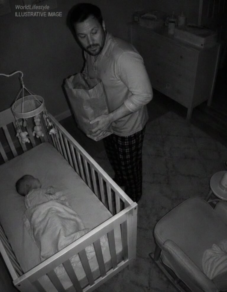 My Husband Was Caught on the Baby Camera Every Night at 2 AM Holding a Paper Bag – When I Saw What Was Inside, I Gasped