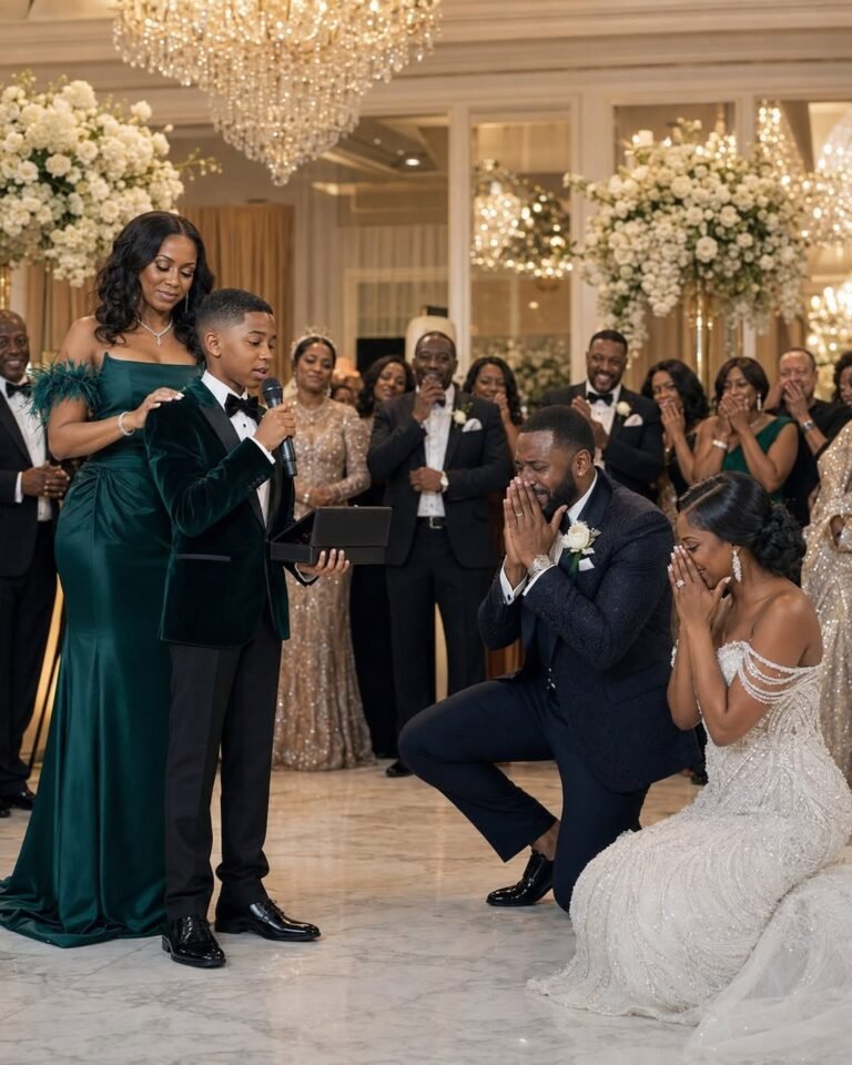 My Ex-Husband Called Me Trash at His Wedding, So Our Ten-Year-Old Son Played the Recording He Never Knew Existed. By Midnight, the Bride Was Gone, the Police Were Waiting, and the Secret Behind That Recorder Changed Who My Son Thought His Father Was..352
