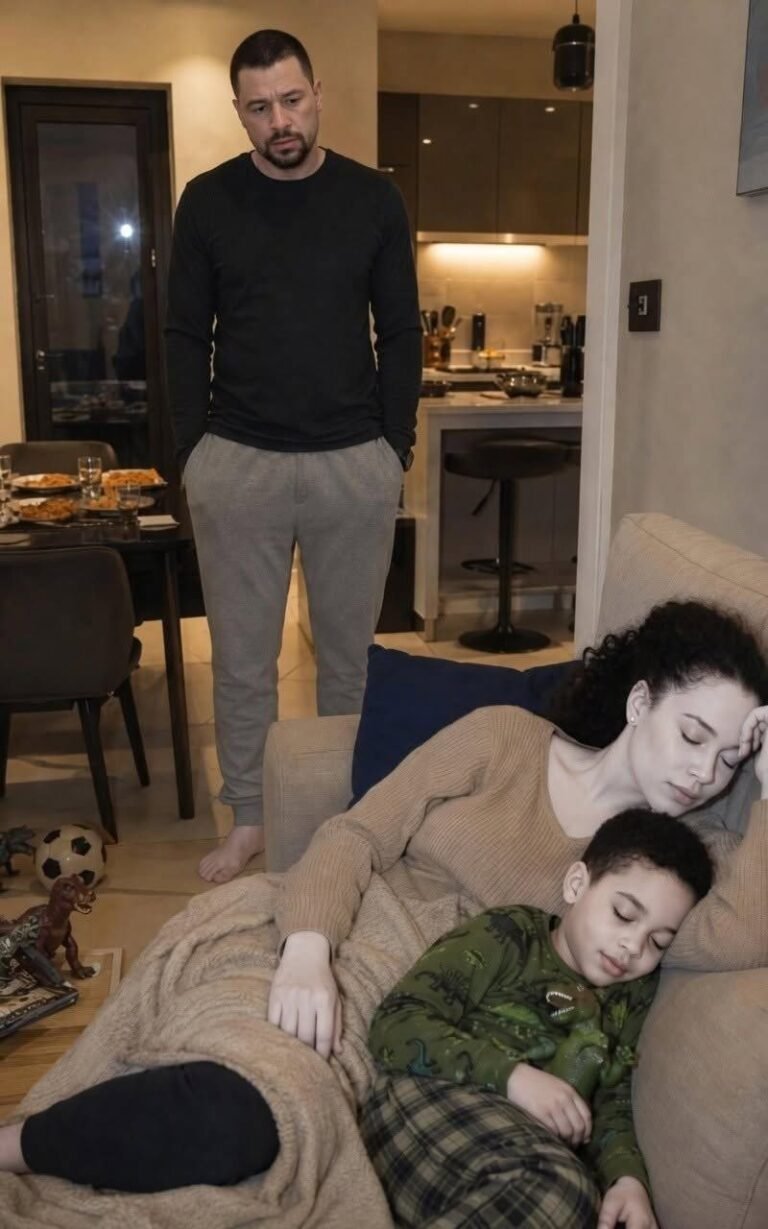 MY EX-WIFE CAME TO SEE OUR SON. SHE ENDED UP STAYING THE NIGHT. I LET HER SLEEP ON THE COUCH. AFTER MIDNIGHT, I HEARD