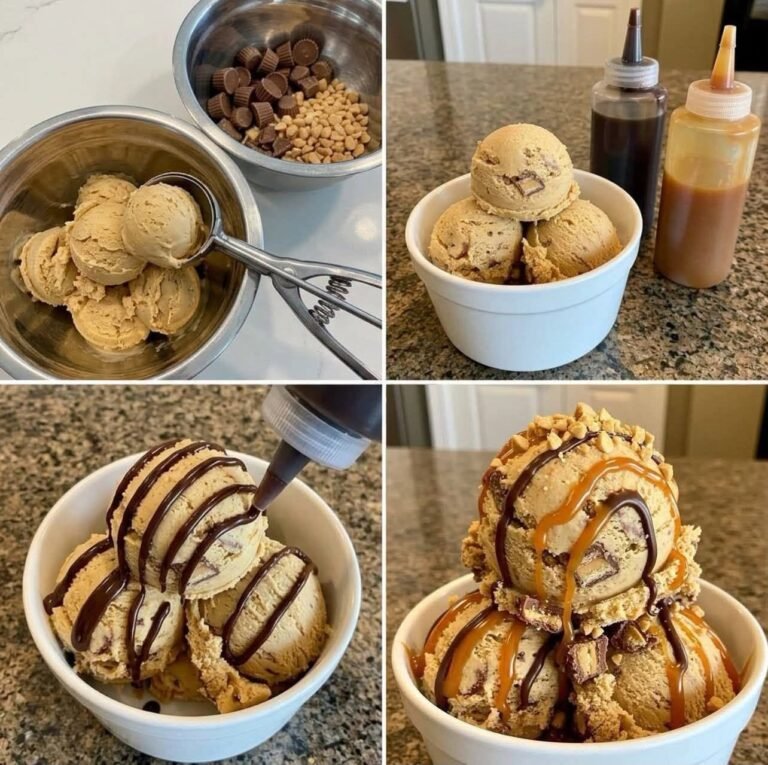 Peanut Butter Cookie Crunch Ice Cream