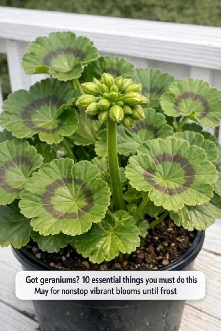 Got geraniums? 10 essential things you must do this May for nonstop vibrant blooms until frost