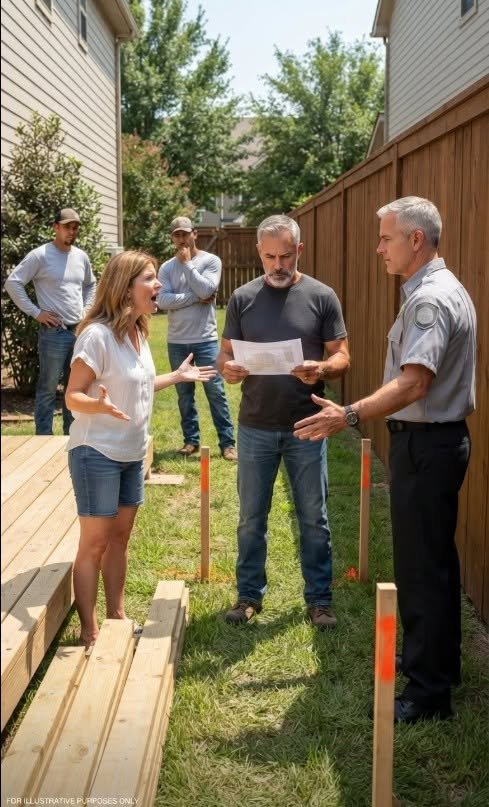 **My Neighbor Tore Down My Fence for Her Dream Deck and Said, “Complain All You Want”—Then a Five-Inch Survey Cost Her Everything**