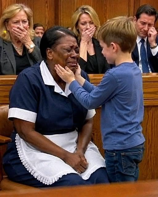 The Maid Accused by a Millionaire Stood Alone in Court — Until Her Young Son Spoke Up and Exposed Everything