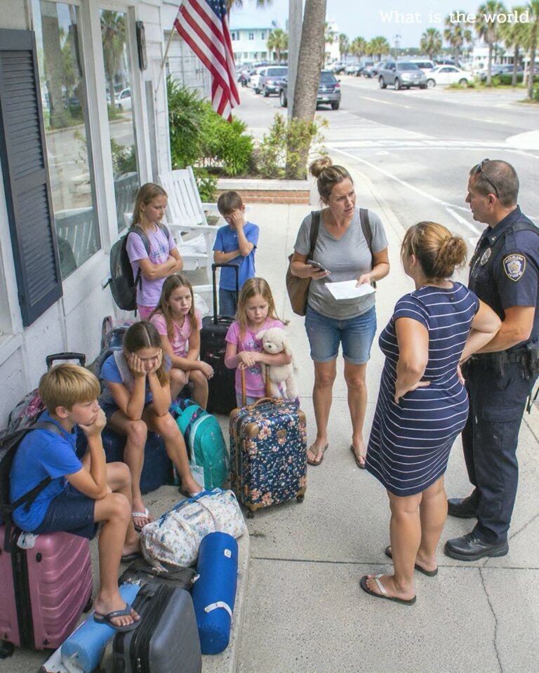 She Found Five Kids Abandoned Outside a Rental, Then the Lawyer Arrived