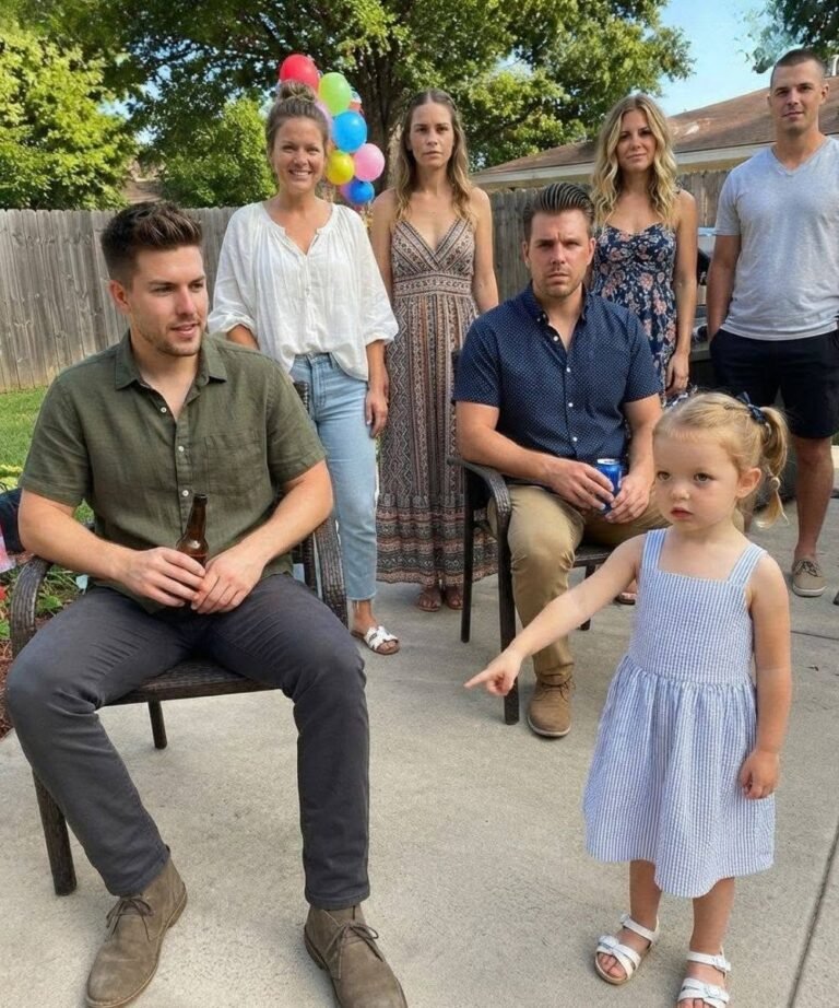 At my husband’s birthday party, our three-year-