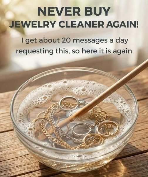 DIY Jewelry Cleaner Guide👇