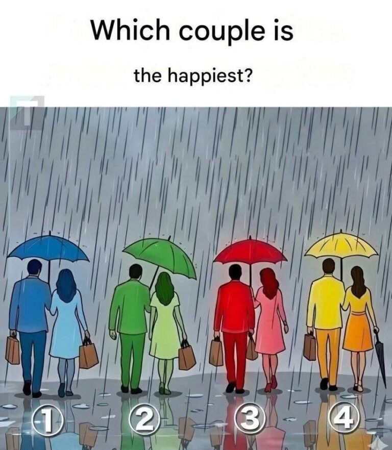 Which couple is the happiest?